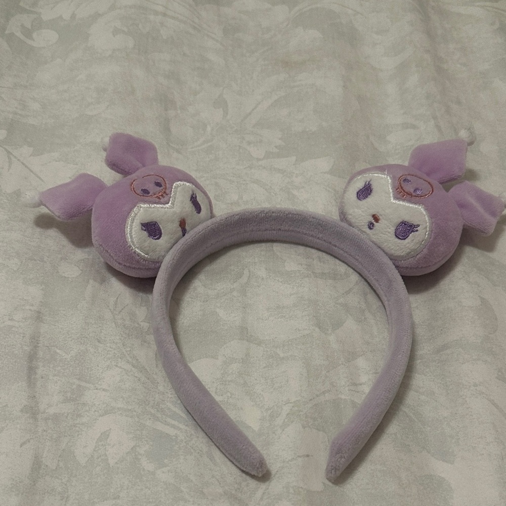 Plush Purple Character Headband for Kids – Soft Play Accessory- Kurami